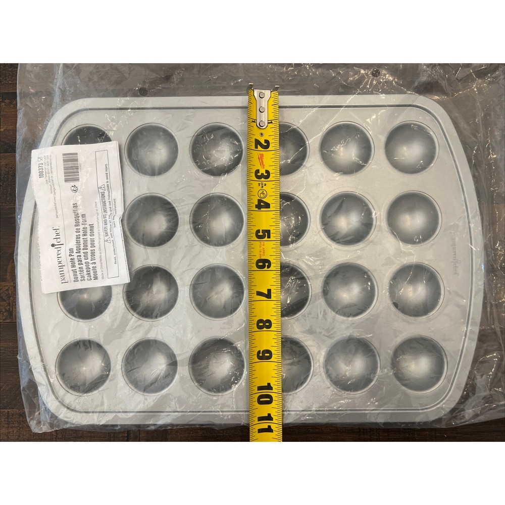 NEW & Sealed Pampered Chef Donut Hole Pan 100373 Make Donuts/Meatballs/Cake Pops - Picture 6 of 6